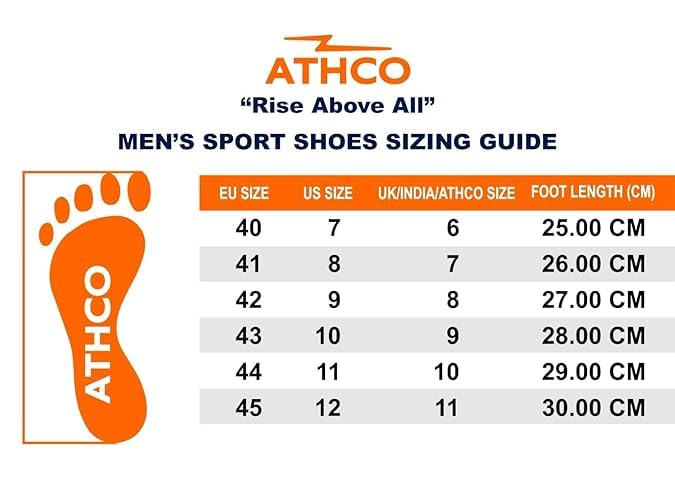 ATHCO Mens Rodeo Memory Foam Comfort Shoes|Running|Walking|Training|Gym|Jogging|Sneaker|Athletic|Laceup|Flexible|Lightweight|Dailyuse|Sports|Casual|ExtraSoft|Fitness - Twinle