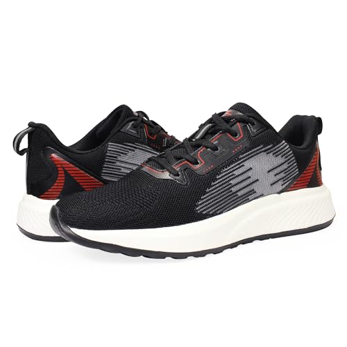 ATHCO Mens Rodeo Memory Foam Comfort Shoes|Running|Walking|Training|Gym|Jogging|Sneaker|Athletic|Laceup|Flexible|Lightweight|Dailyuse|Sports|Casual|ExtraSoft|Fitness - Twinle