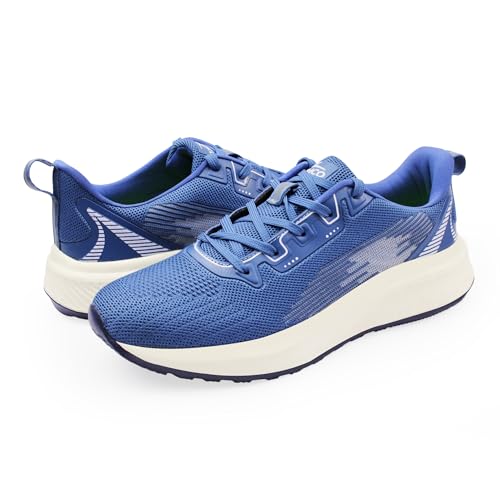 ATHCO Mens Rodeo Memory Foam Comfort Shoes|Running|Walking|Training|Gym|Jogging|Sneaker|Athletic|Laceup|Flexible|Lightweight|Dailyuse|Sports|Casual|ExtraSoft|Fitness - Twinle