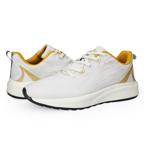 ATHCO Mens Rodeo Memory Foam Comfort Shoes|Running|Walking|Training|Gym|Jogging|Sneaker|Athletic|Laceup|Flexible|Lightweight|Dailyuse|Sports|Casual|ExtraSoft|Fitness - Twinle