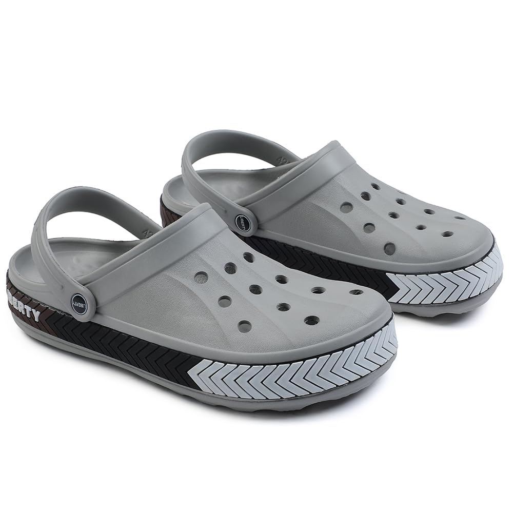 Liberty A-HA LITEWALKXT Casual Slingback Clogs for Men with EVA Sole | Comfortable and Lightweight | Durable and Cushioned Footbed | Stylish Home Footwear