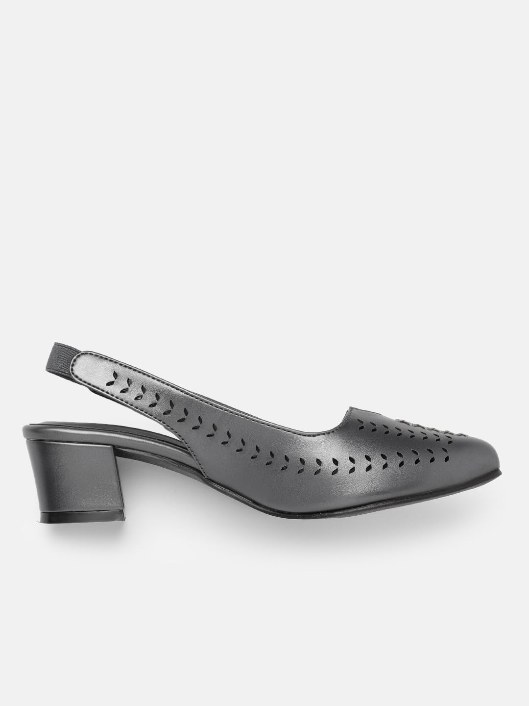 Marc Loire Women Pointed Toe Block Heel Sandal for Office Wear
