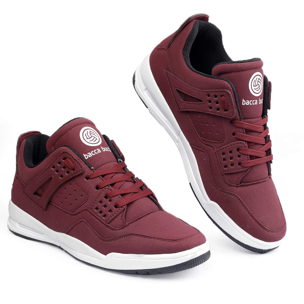 Bacca Bucci Men Suede Lace Up Sneaker Shoes - Twinle