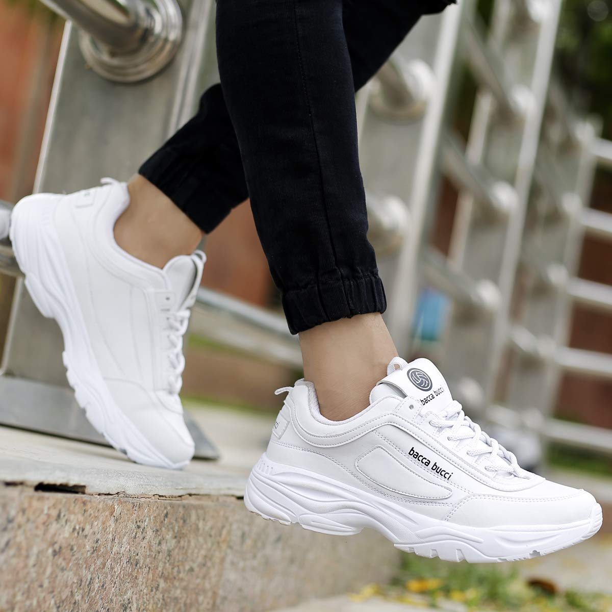 Bacca Bucci Men Lace Up Sneaker Shoes - Twinle