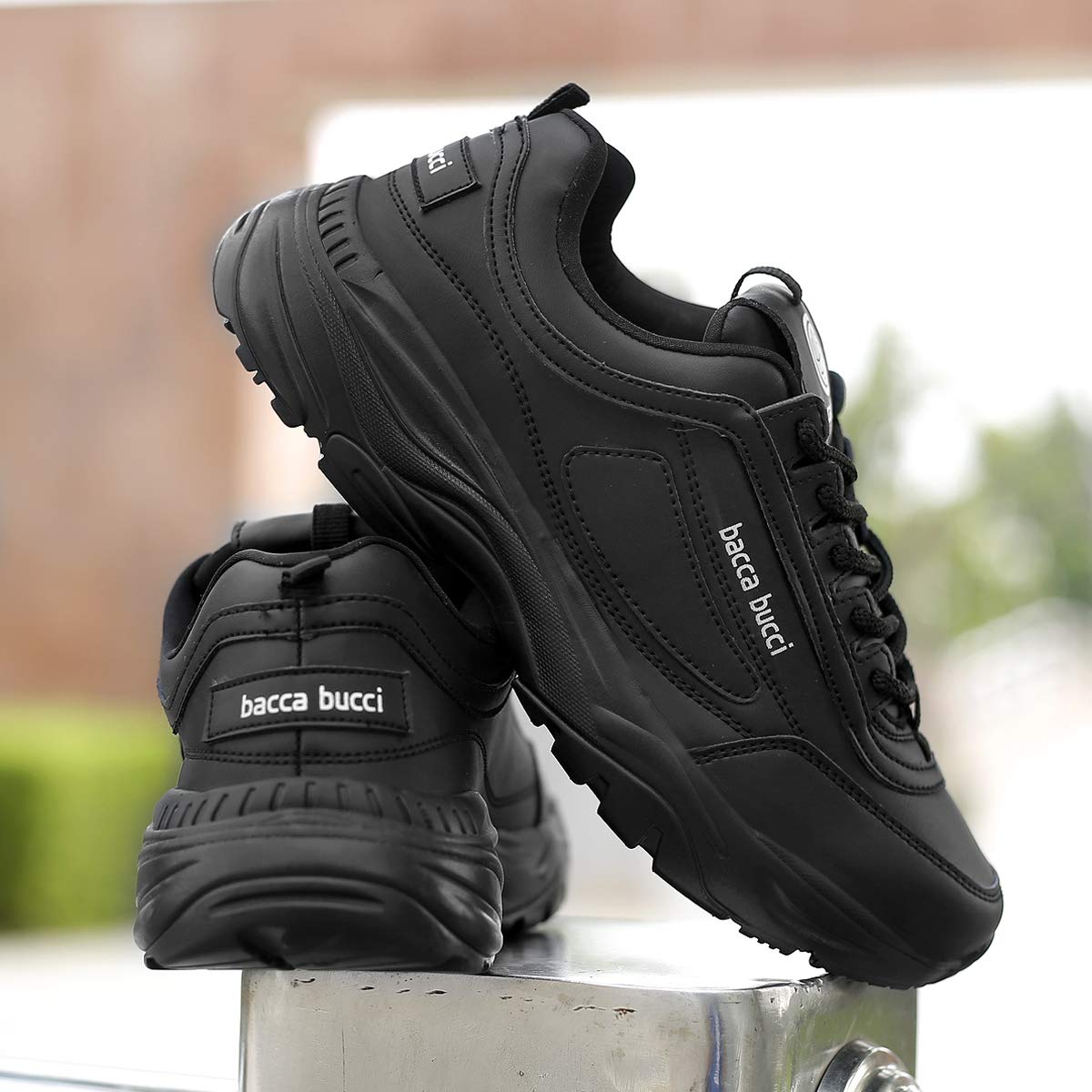 Bacca Bucci Men Lace Up Sneaker Shoes - Twinle