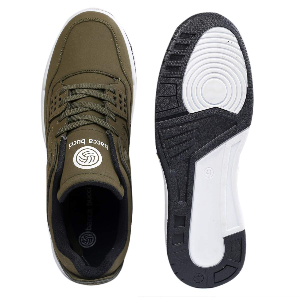 Bacca Bucci Men Suede Lace Up Sneaker Shoes - Twinle