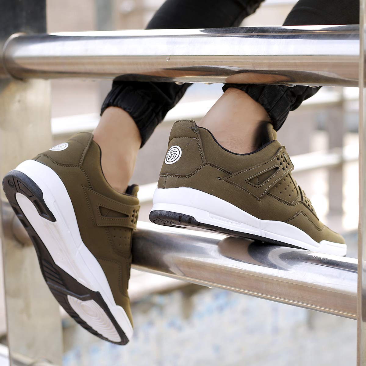 Bacca Bucci Men Suede Lace Up Sneaker Shoes - Twinle