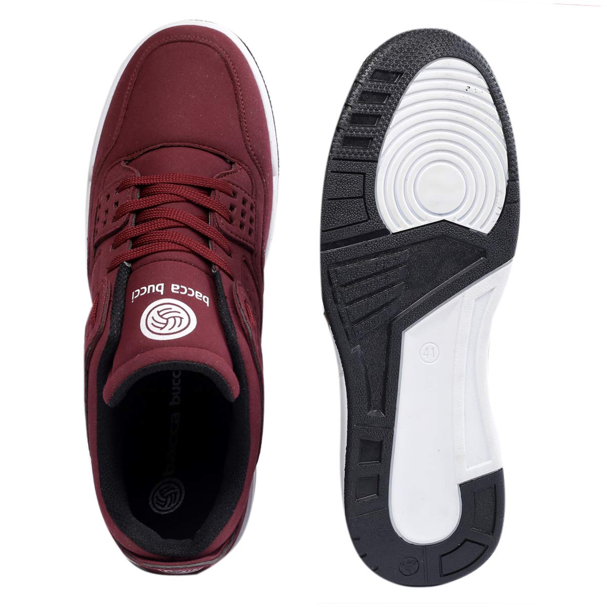 Bacca Bucci Men Suede Lace Up Sneaker Shoes - Twinle