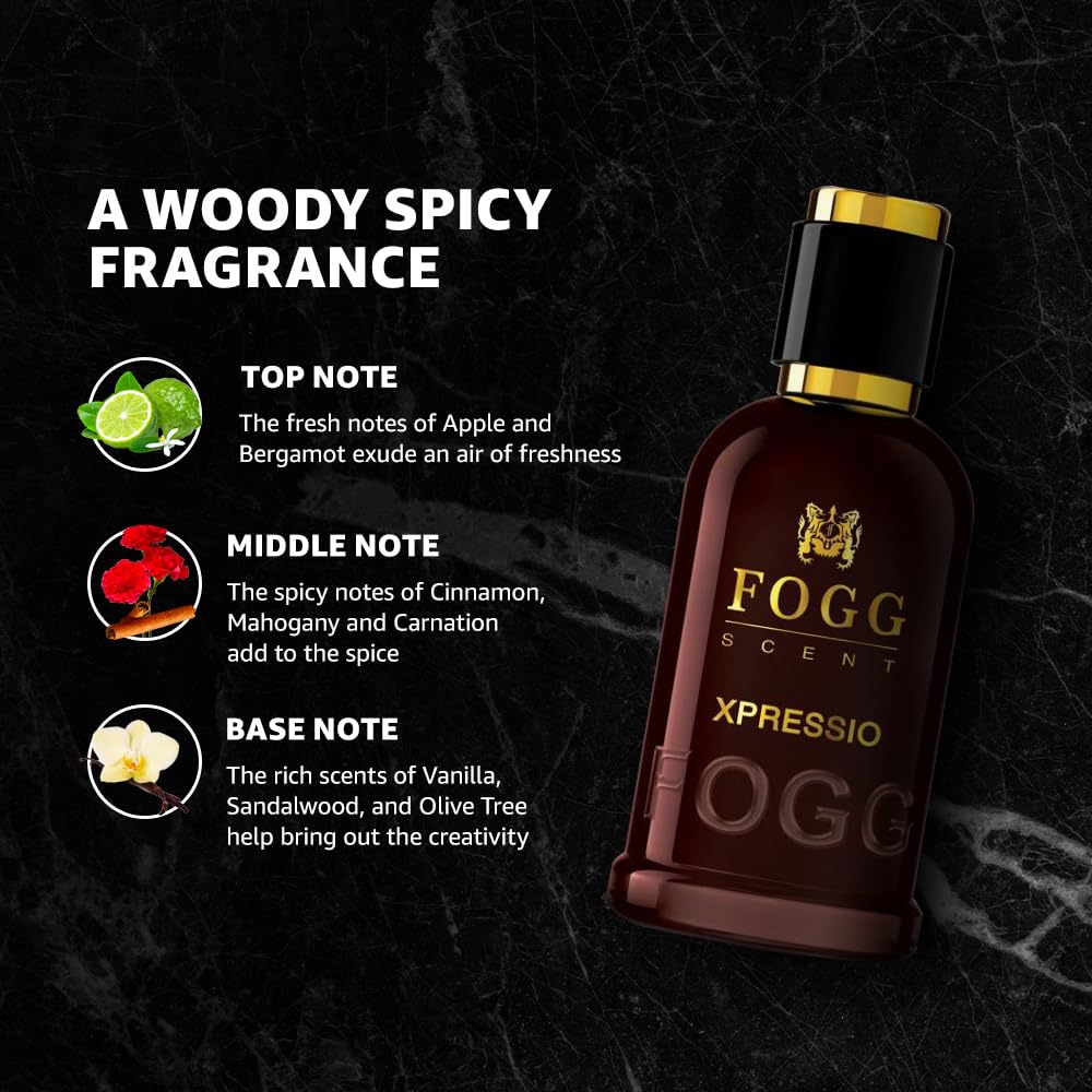 Fogg Xpressio Scent For Men, 100ml