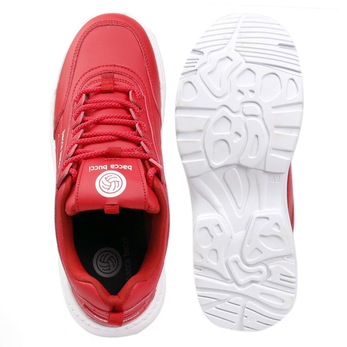 Bacca Bucci Men Lace Up Sneaker Shoes - Twinle