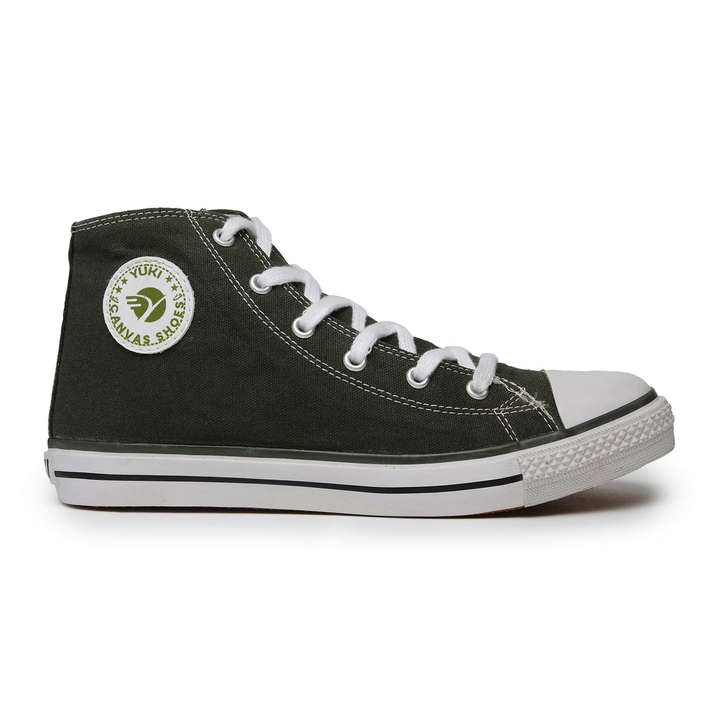 YUKI Unisex Canvas Comfortable & Lightweight Sneaker for Men's and Women's | High Top Canvas Sneakers - Twinle