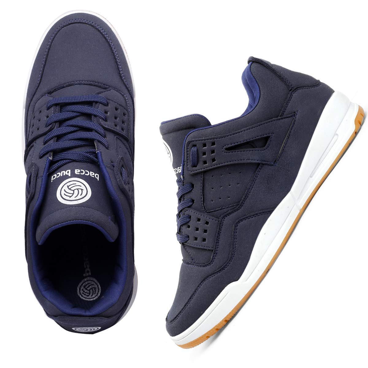 Bacca Bucci Men Suede Lace Up Sneaker Shoes - Twinle