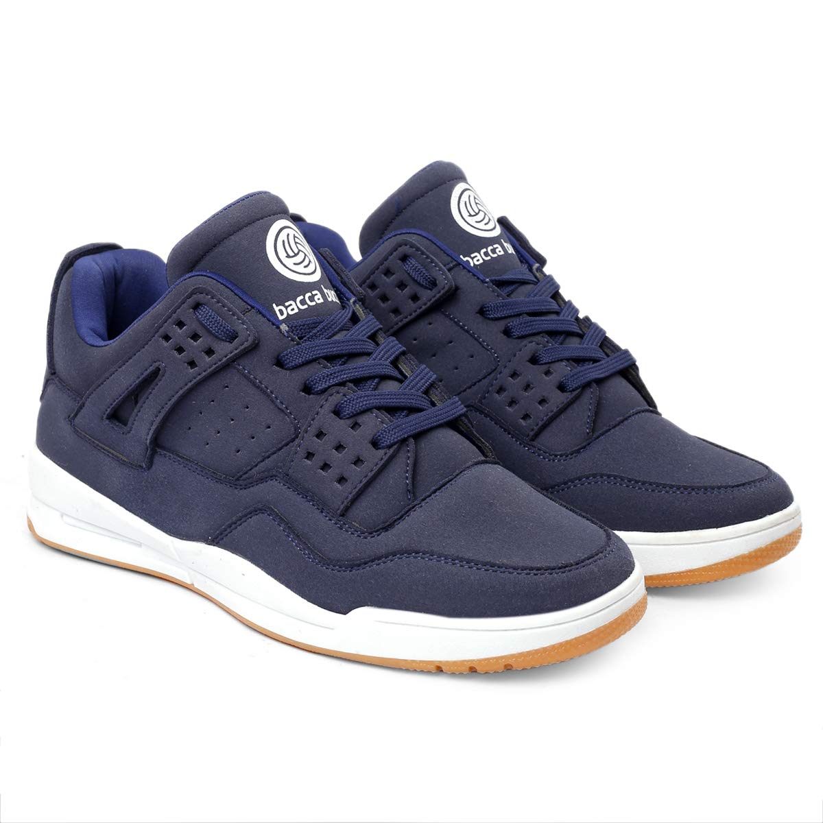 Bacca Bucci Men Suede Lace Up Sneaker Shoes - Twinle