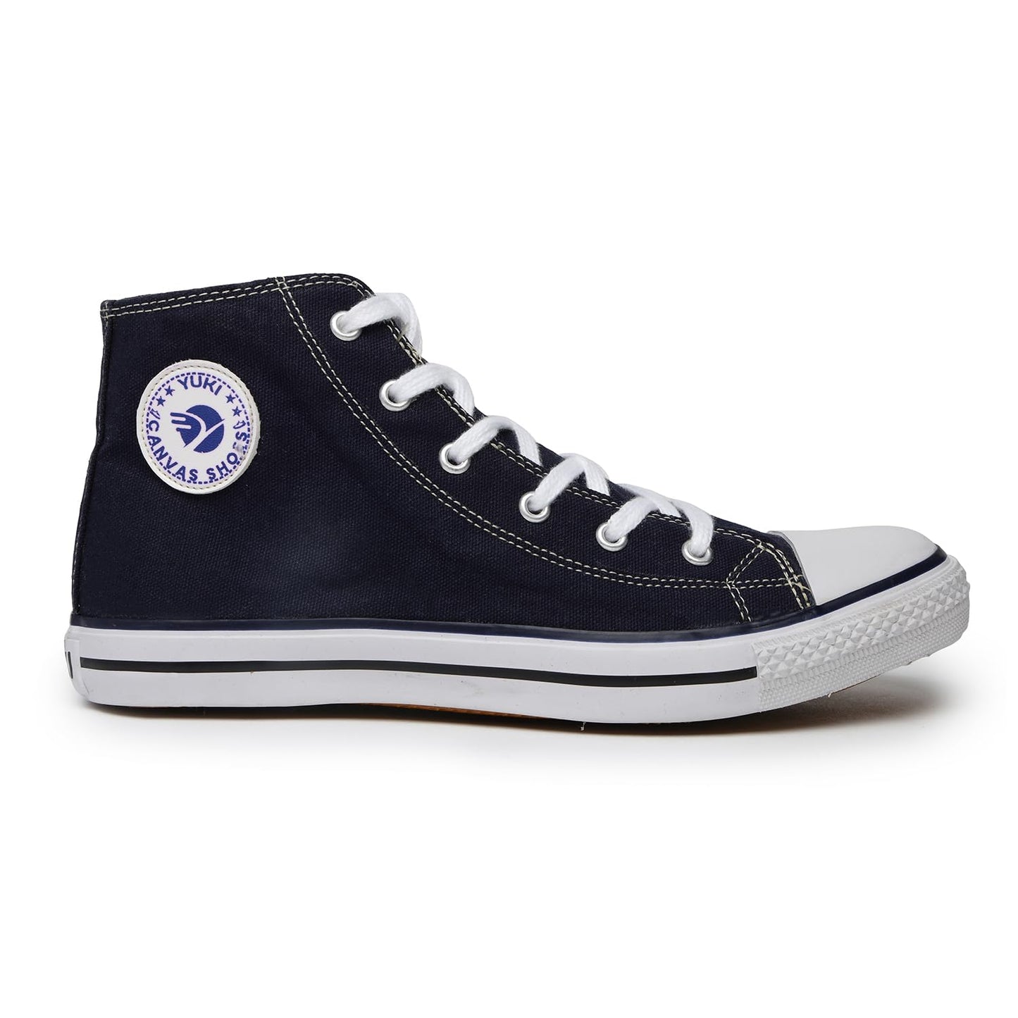 YUKI Unisex Canvas Comfortable & Lightweight Sneaker for Men's and Women's | High Top Canvas Sneakers - Twinle