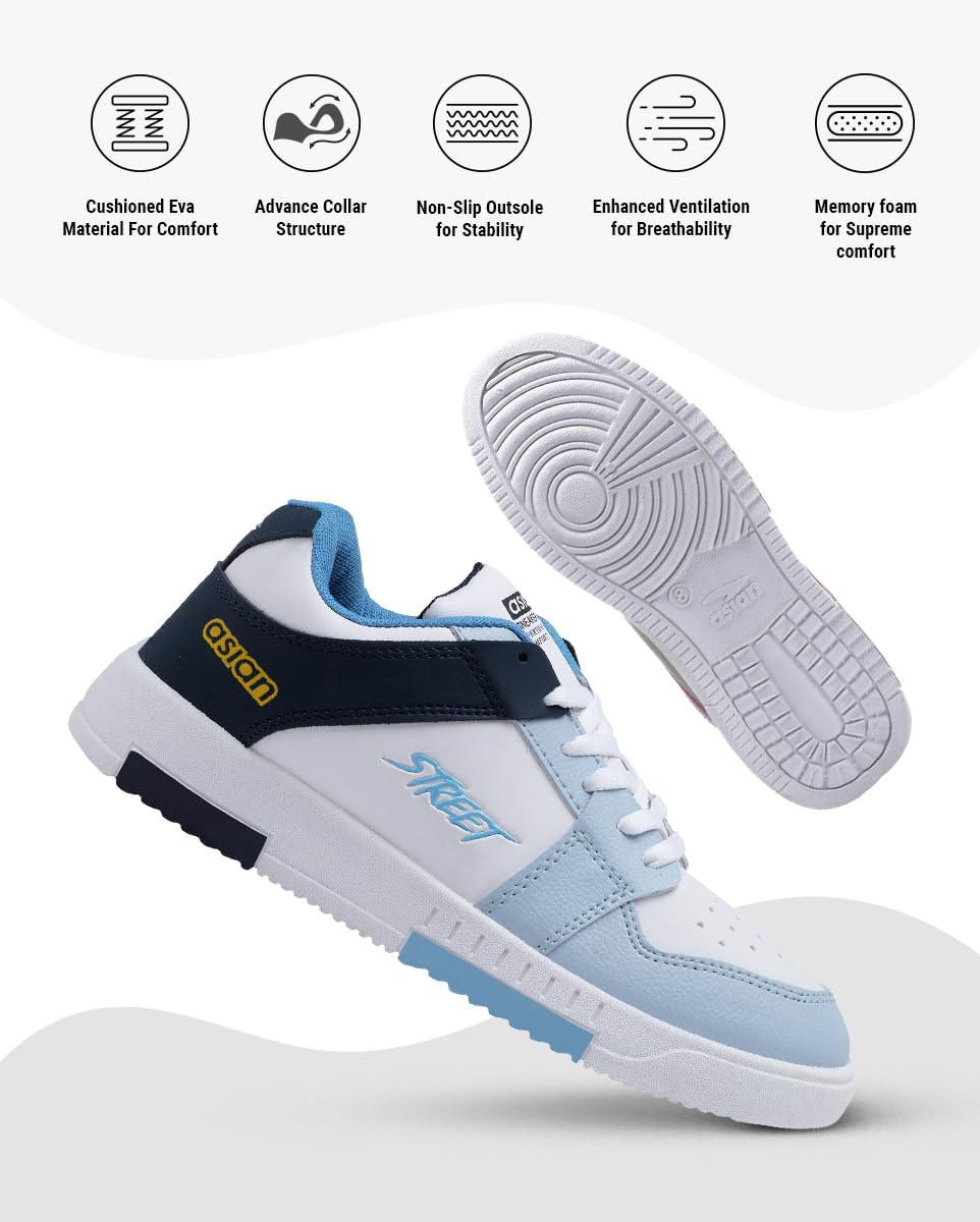 ASIAN Men Lace Up Sneaker Shoes