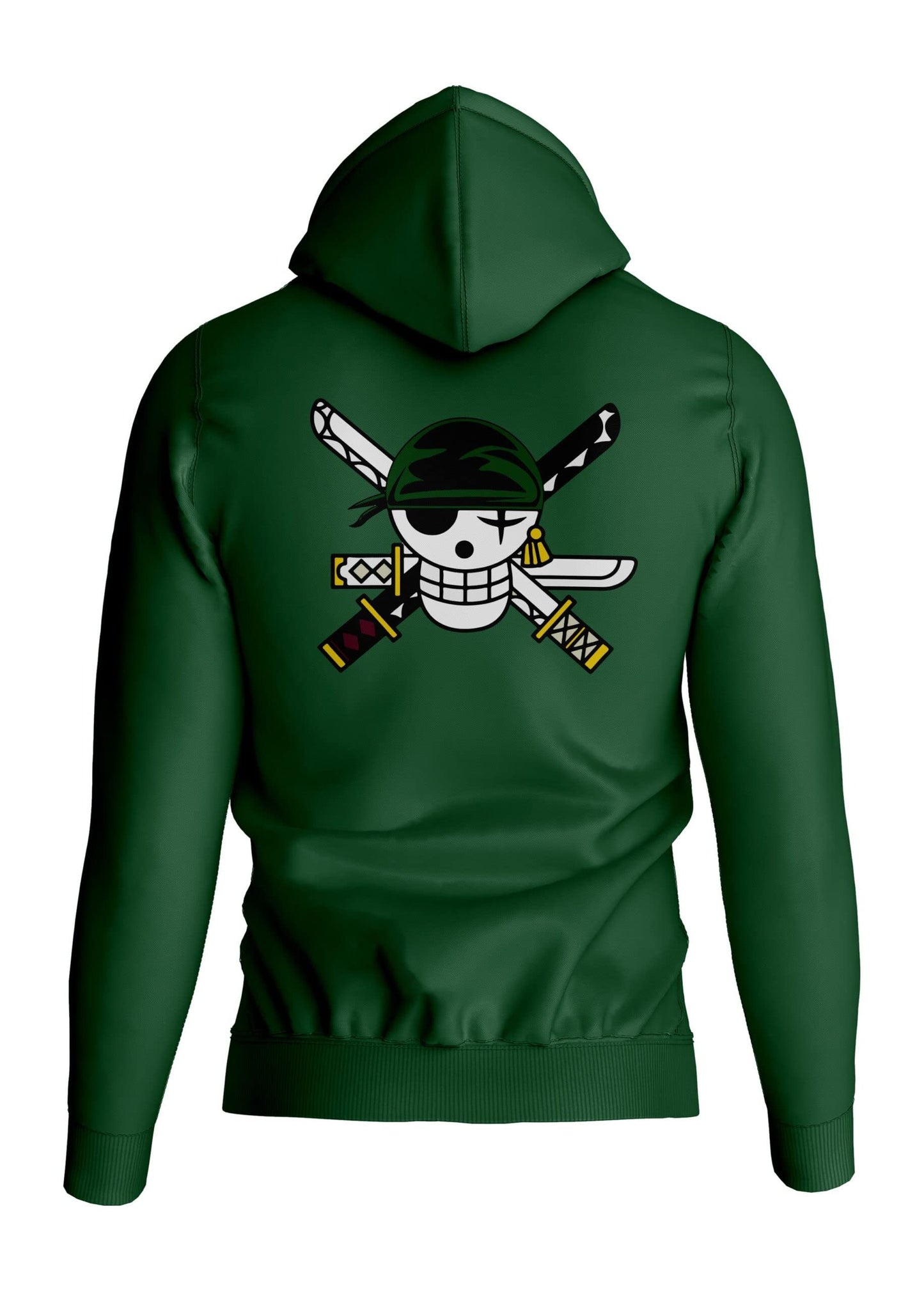 crazymonk One Piece Roronoa Zoro Unisex Anime Hoodie