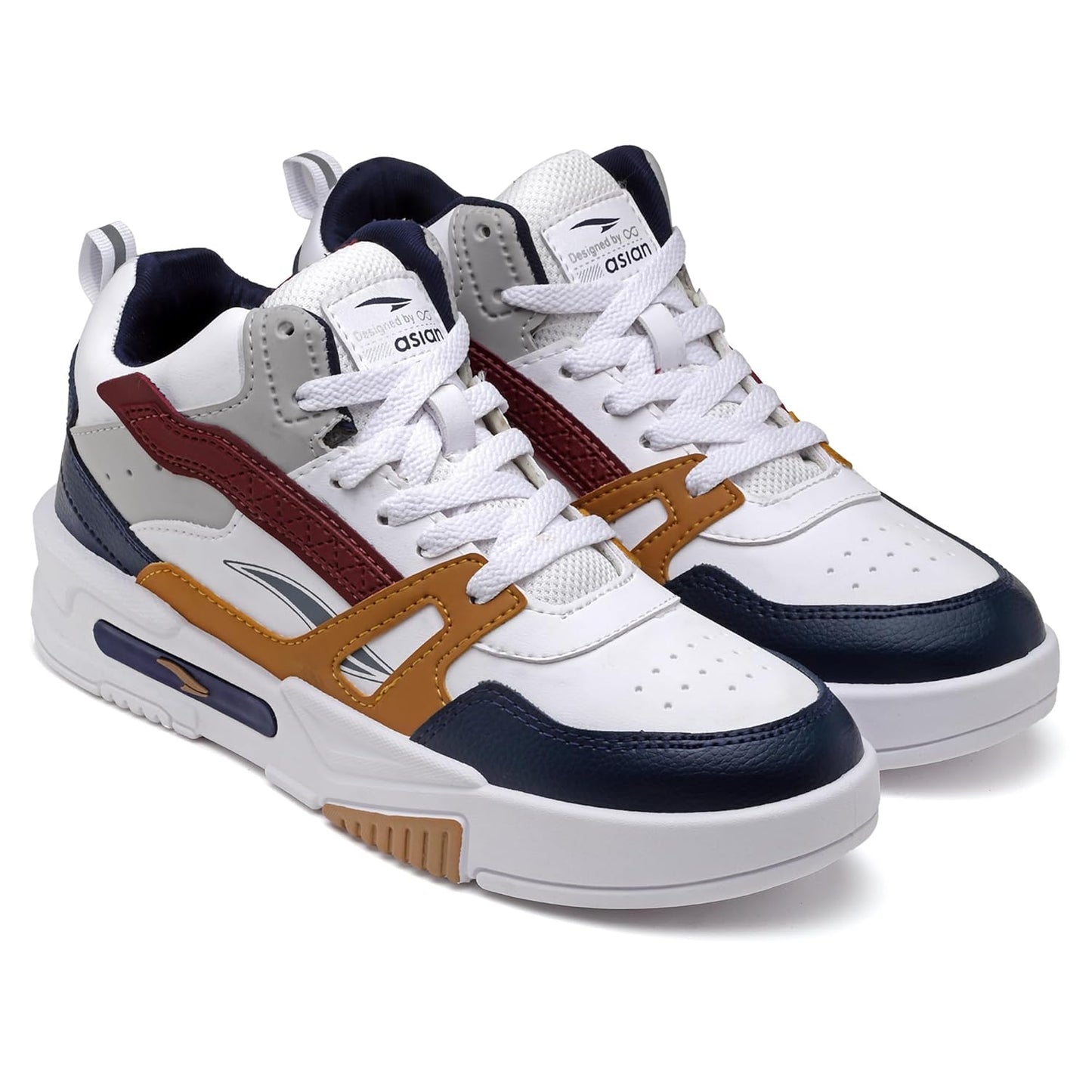 ASIAN Men Lace Up Sneaker Shoes - Twinle