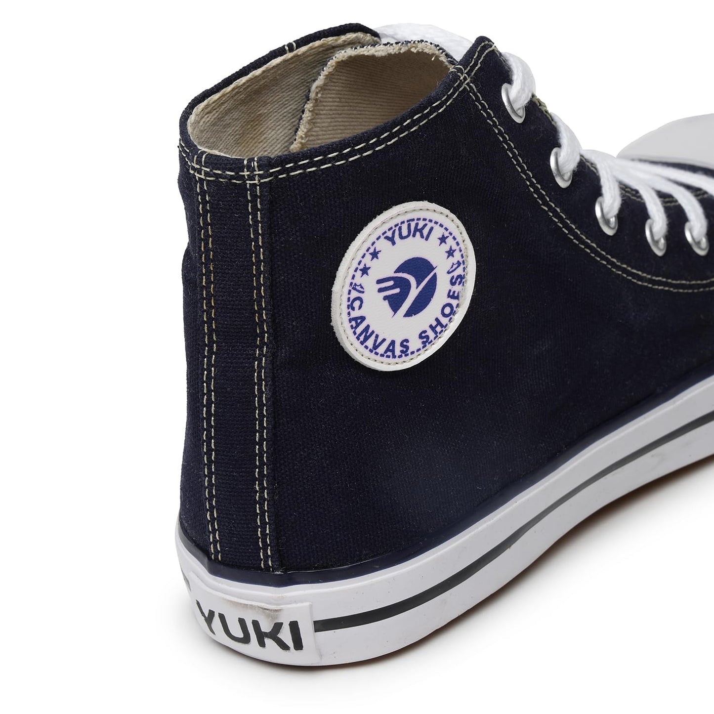 YUKI Unisex Canvas Comfortable & Lightweight Sneaker for Men's and Women's | High Top Canvas Sneakers - Twinle