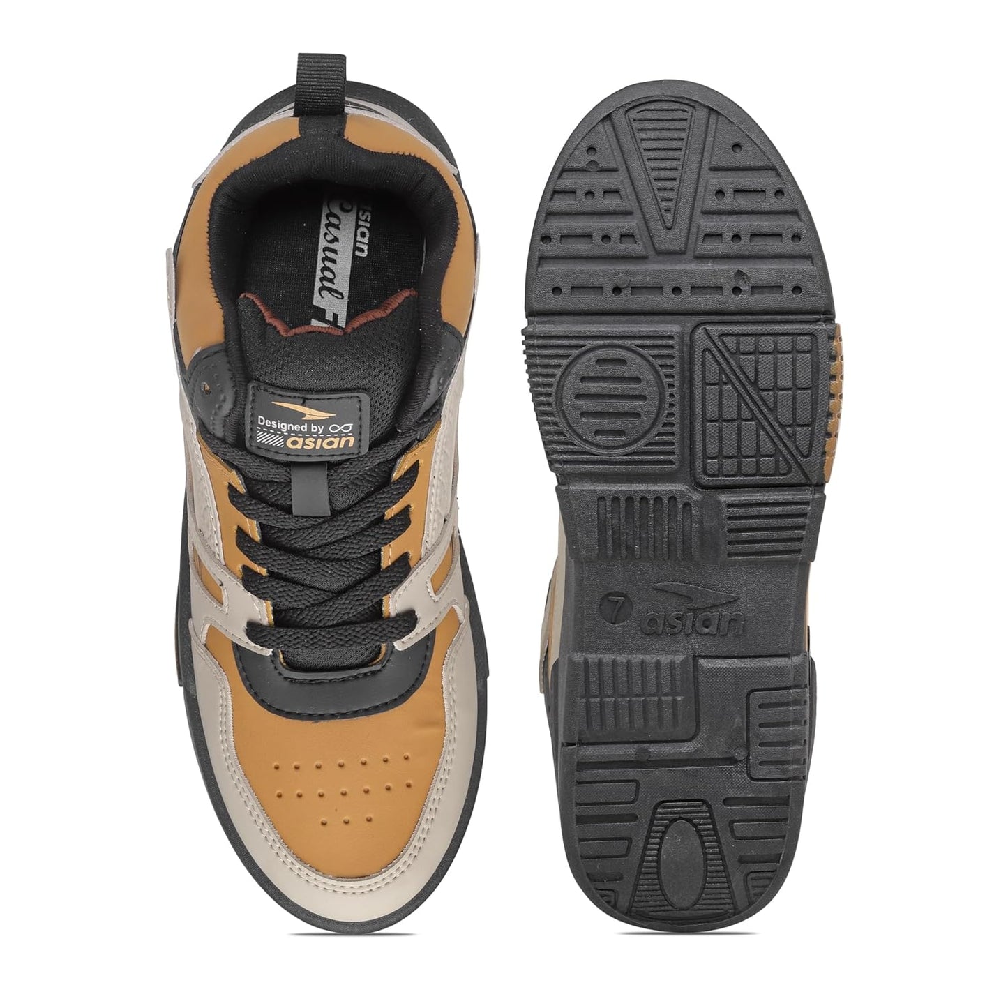 ASIAN Men Lace Up Sneaker Shoes - Twinle
