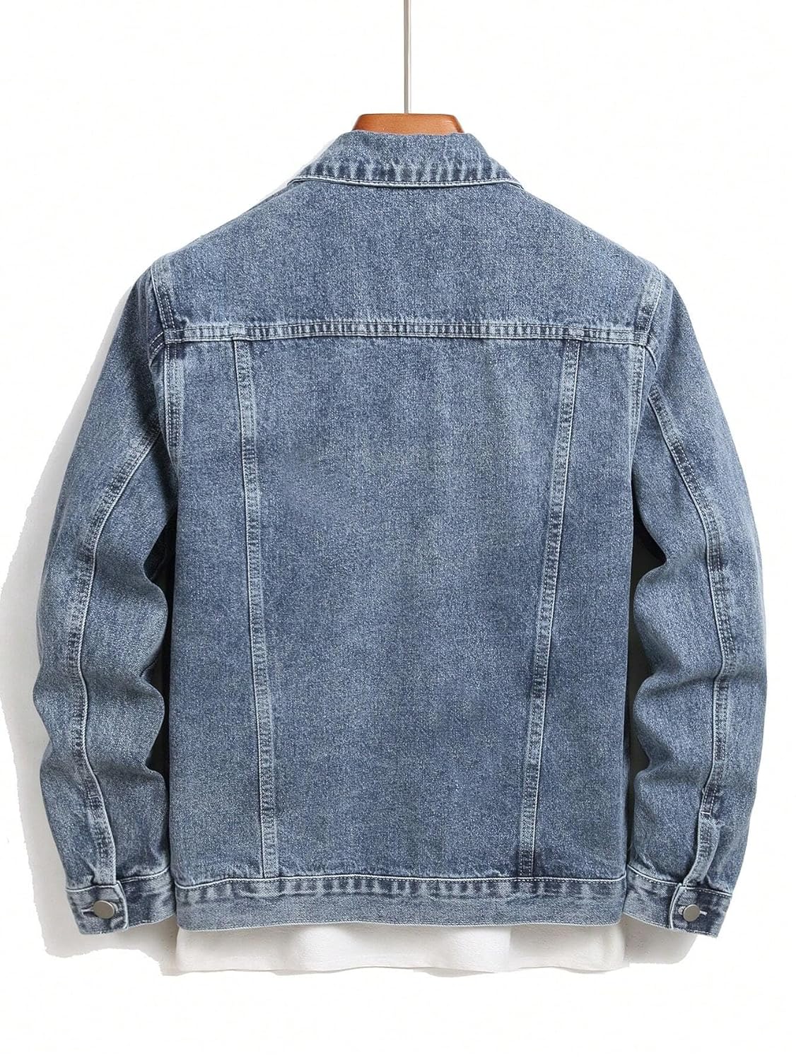JVX Men's Standard Length Cotton Blend Stretch Denim Jacket (NJACKET-01)