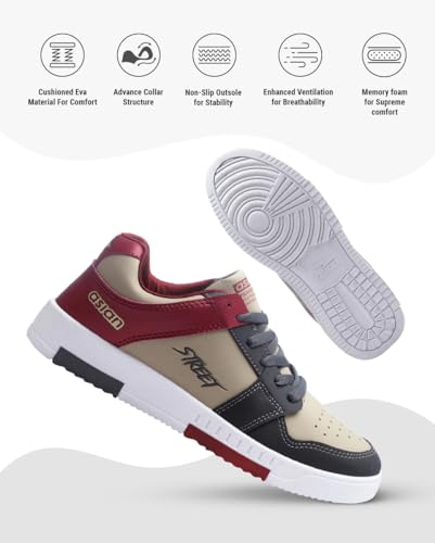 ASIAN Men Lace Up Sneaker Shoes