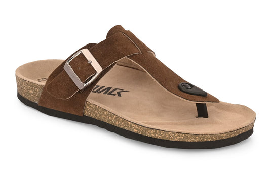 AFROJACK Men's Orginal Leather Sandals | Casual Sliders s800 - Twinle