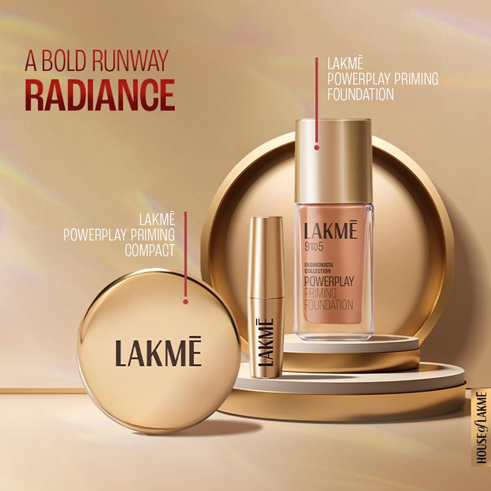 LAKMÉ 9To5 Primer + Matte Lip Color Mp7 Blushing Nude, 3.6 G