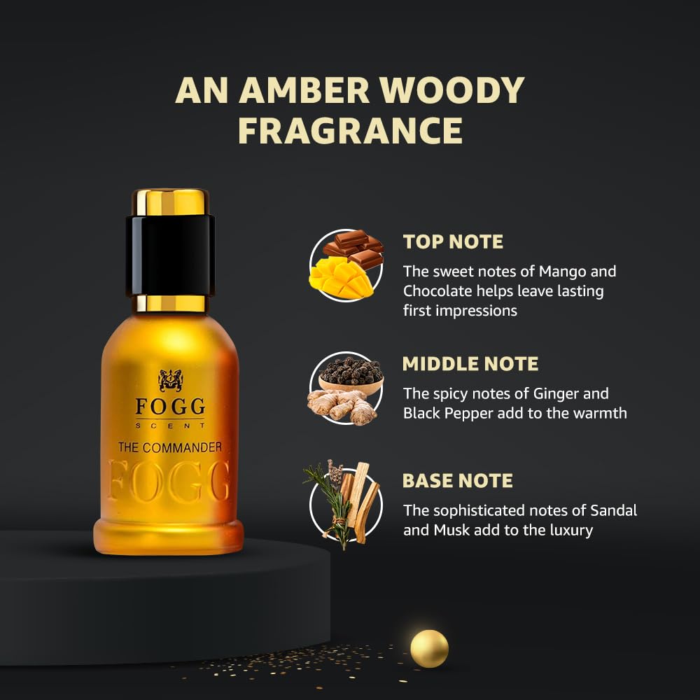 Fogg Scent Chief And Commander (Combo Of 2)