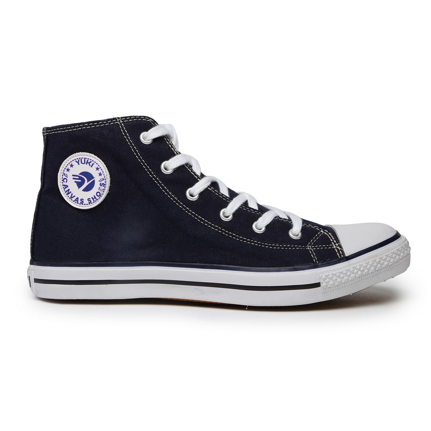 YUKI Unisex Canvas Comfortable & Lightweight Sneaker for Men's and Women's | High Top Canvas Sneakers - Twinle
