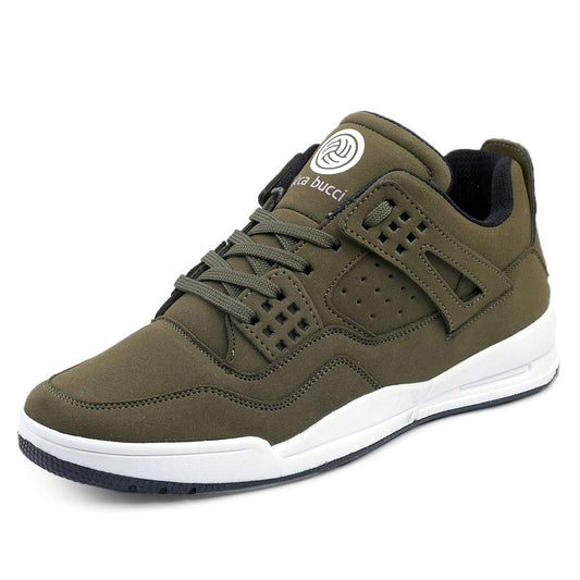 Bacca Bucci Men Suede Lace Up Sneaker Shoes - Twinle