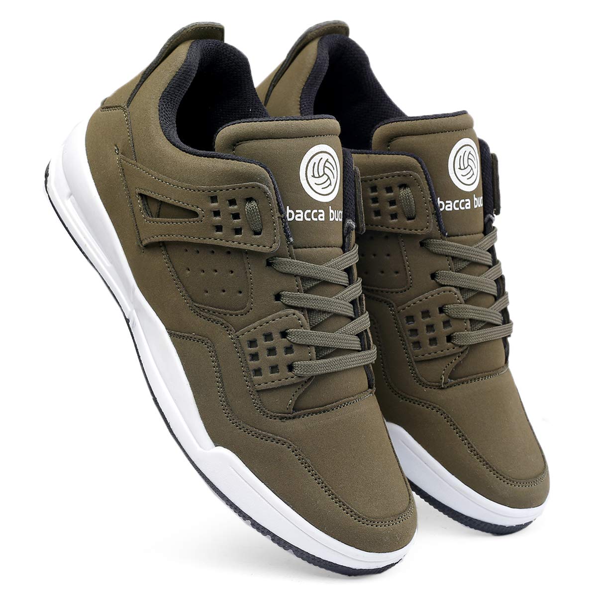 Bacca Bucci Men Suede Lace Up Sneaker Shoes - Twinle