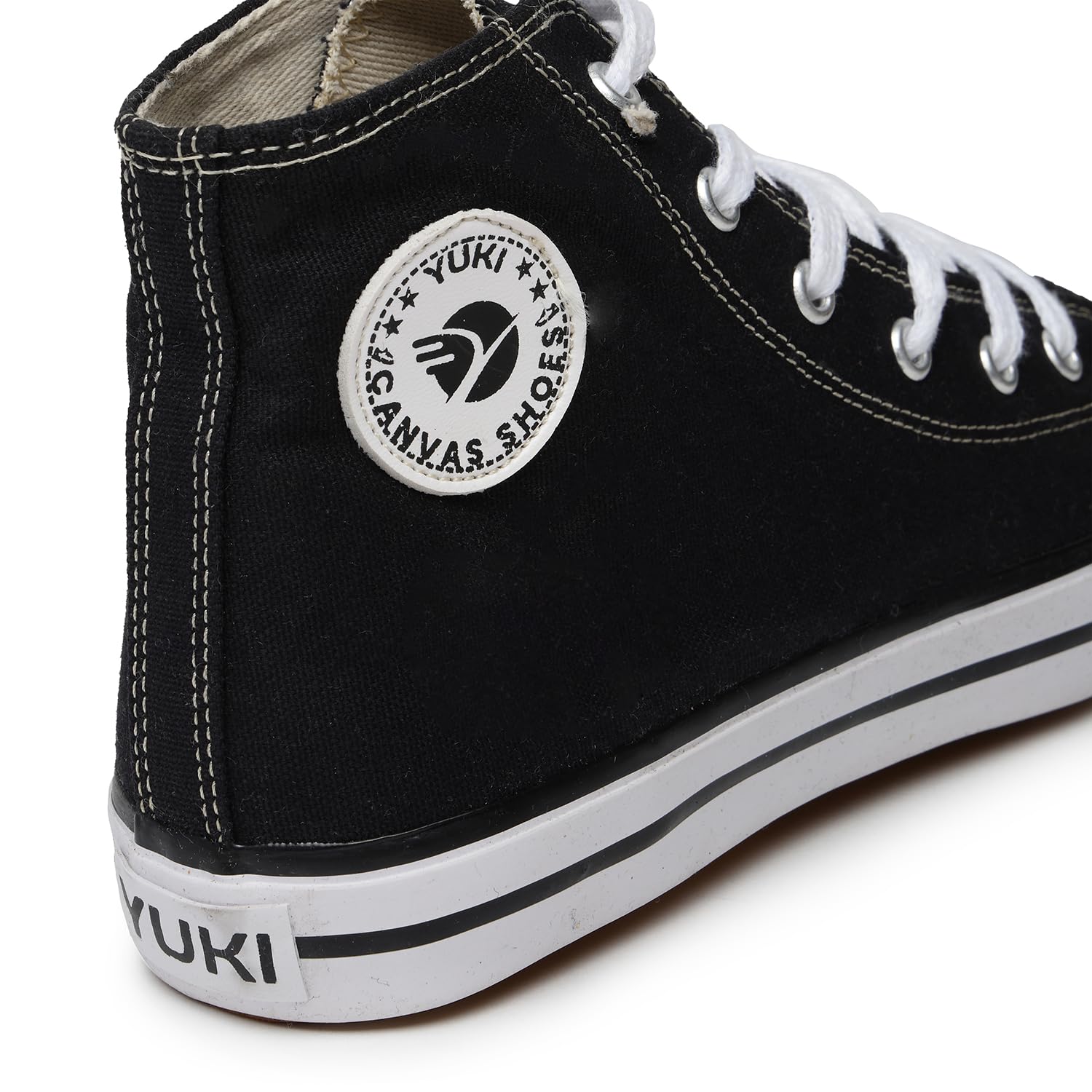 YUKI Unisex Canvas Comfortable & Lightweight Sneaker for Men's and Women's | High Top Canvas Sneakers - Twinle