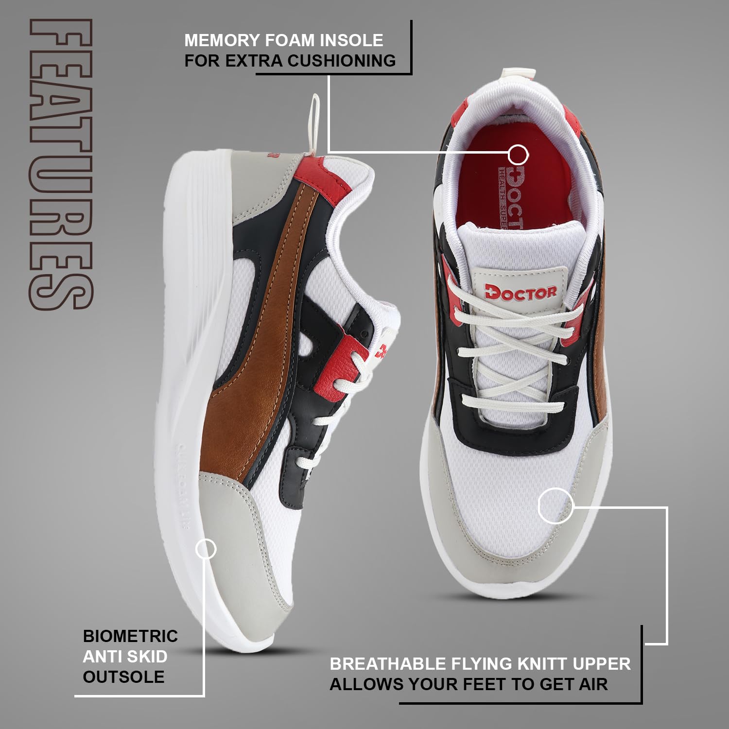 Soft Comfortable and Stylish Sports Shoes for Men | Ultrasoft Outsole Casuals & Flexible Athletics|Lightweight|Gym|Training,Walking | Washable Mens Running Shoe with Memory Foam Insole - Twinle