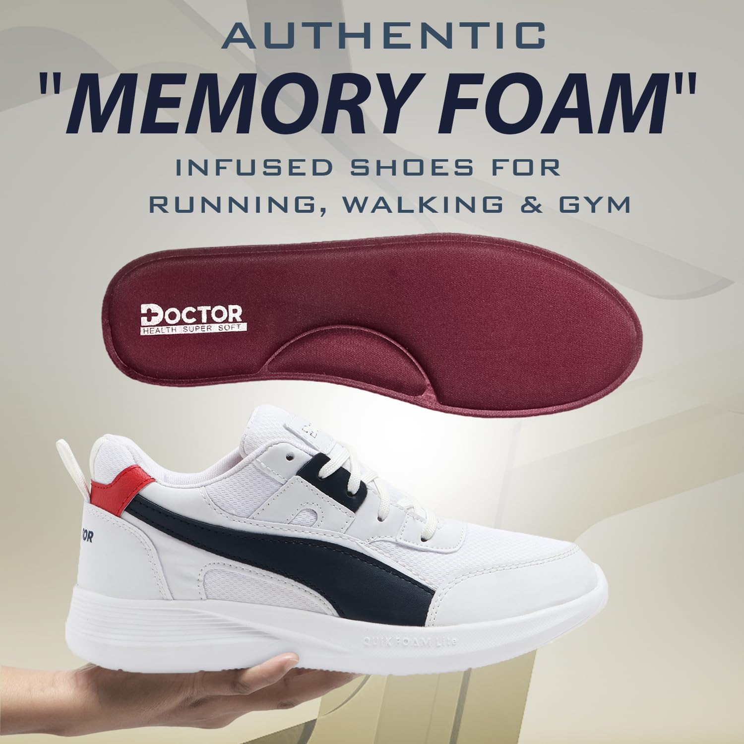 Soft Comfortable and Stylish Sports Shoes for Men | Ultrasoft Outsole Casuals & Flexible Athletics|Lightweight|Gym|Training,Walking | Washable Mens Running Shoe with Memory Foam Insole - Twinle