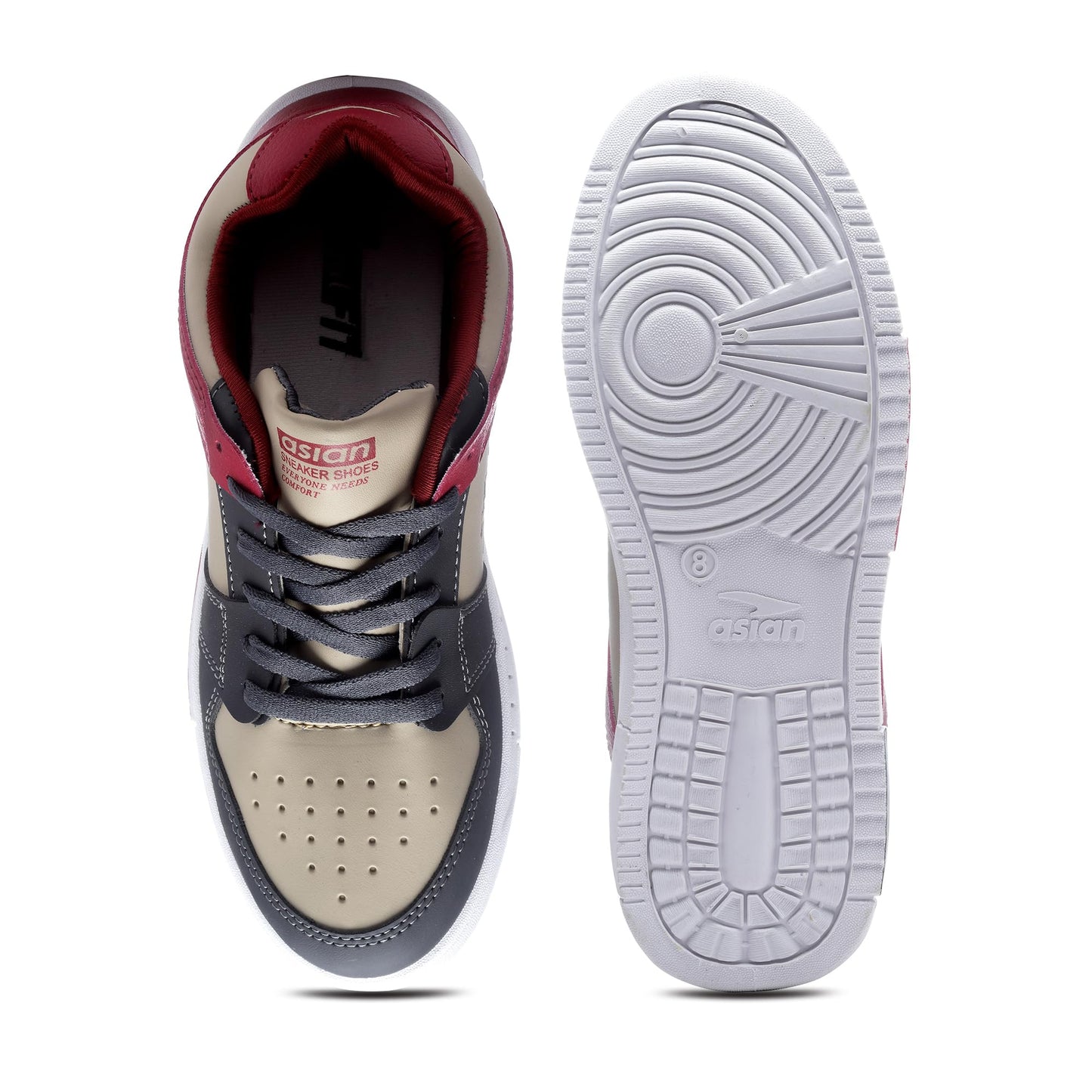 ASIAN Men Lace Up Sneaker Shoes