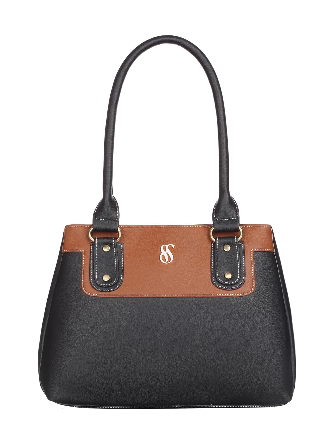 Fostelo Women's Vegan Leather Gisele Handbag Shoulder Hobo Bag Ladies Purse (Large)