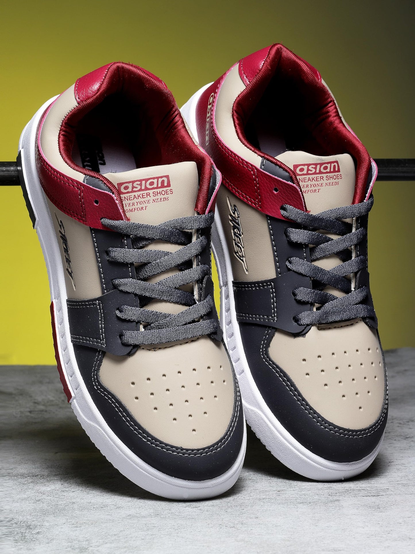 ASIAN Men Lace Up Sneaker Shoes